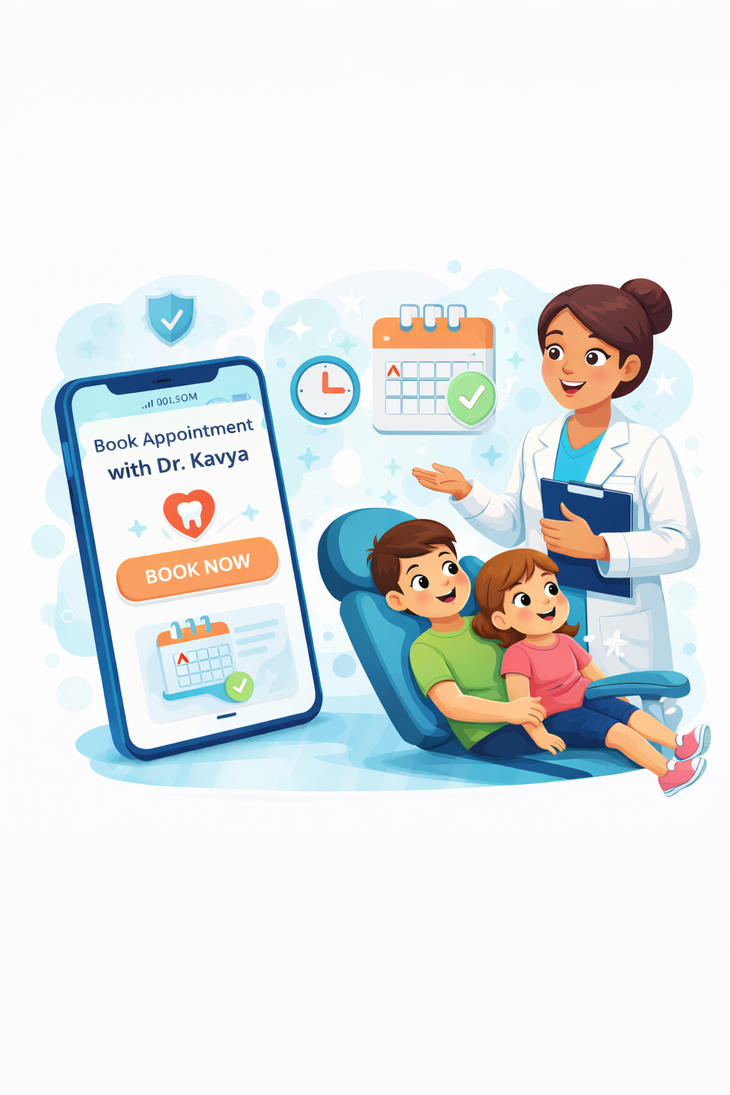 Dr Kavya appointment illustration